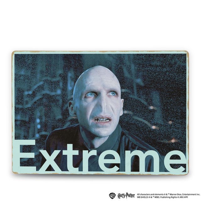 Деревянный постер Гарри Поттер Лорд Волдеморт™ (Extreme)