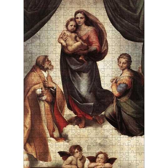 Srstine Madonna Raphael プレイマット OMA Купить Классический деревянный пазл Сикстинская Мадонна (Рафаэль