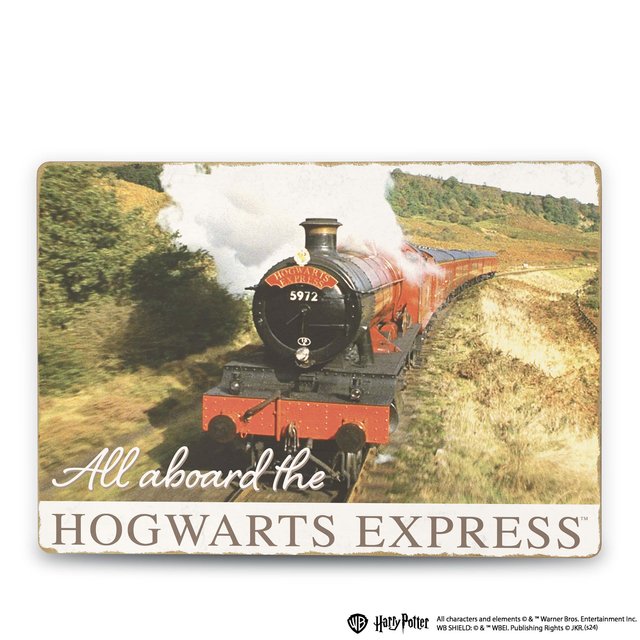 Деревянный постер Гарри Поттер Хогвартс Экспресс™