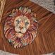 Фигурный деревянный пазл Лев (Король Лев) L