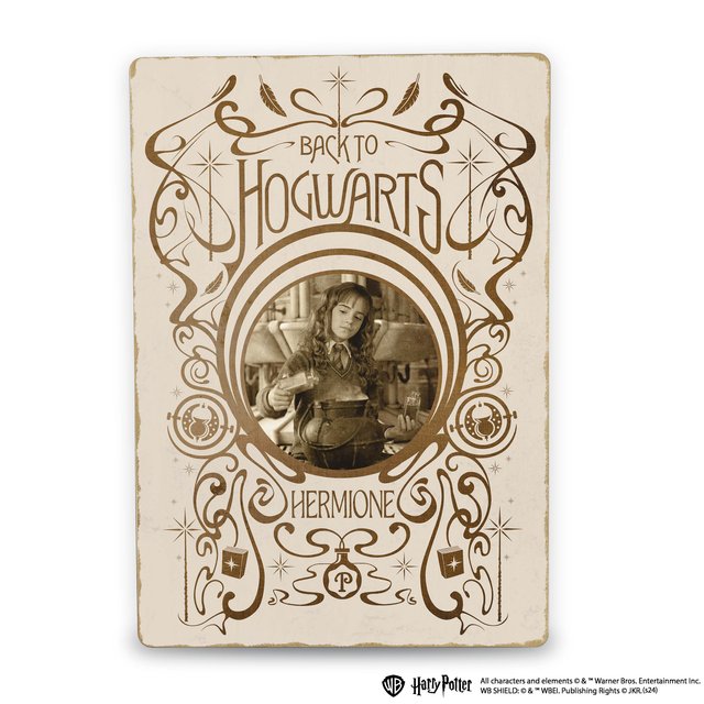 Дерев'яний постер Гаррі Поттер Герміона в Гоґвортсі™